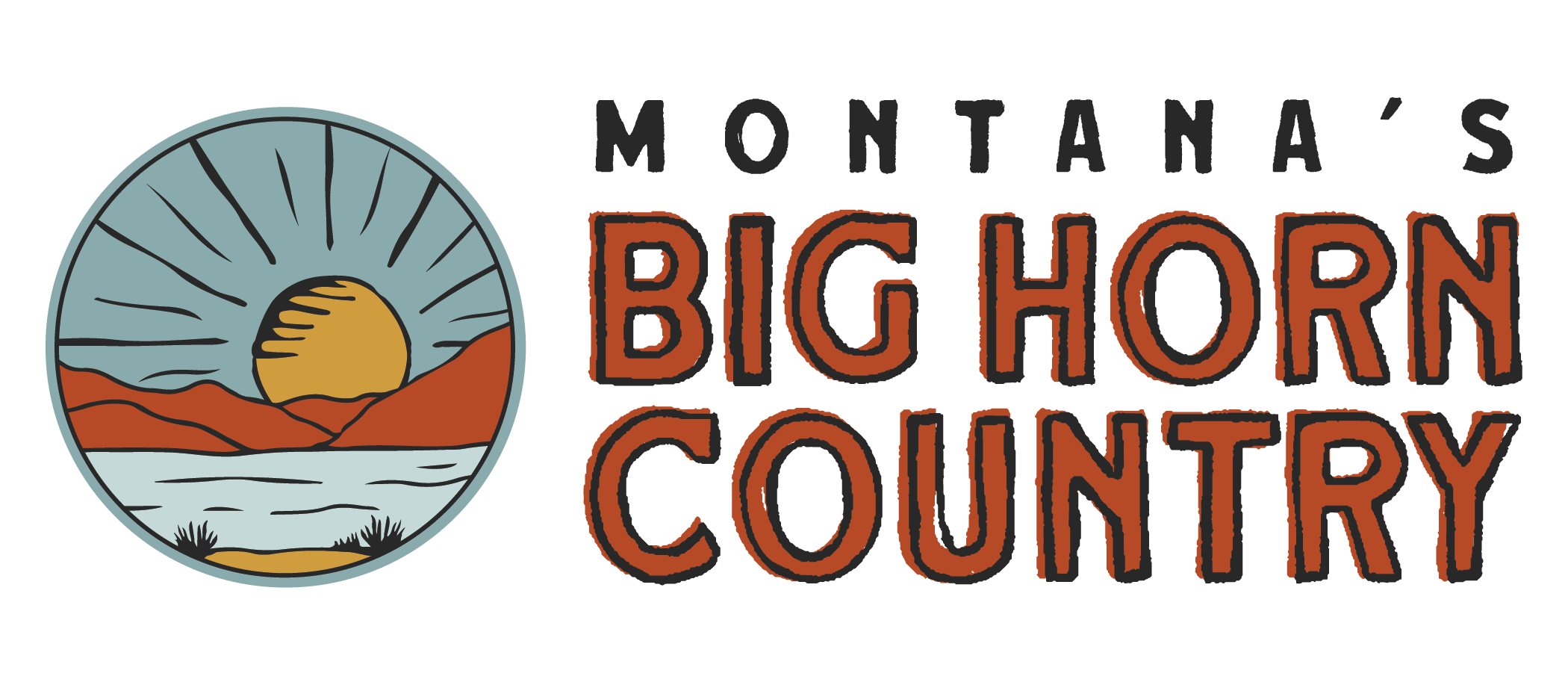Montana's big horn country logo