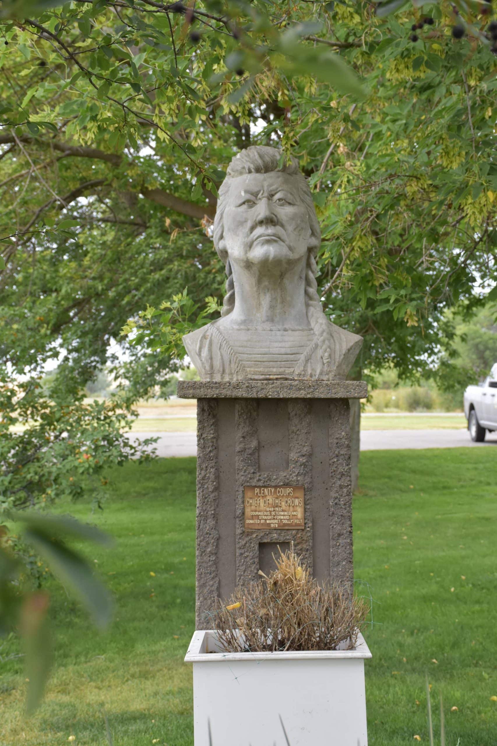 Chief Plenty Coups monument